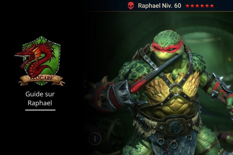 Guide sur Raphael artefact et maîtrise