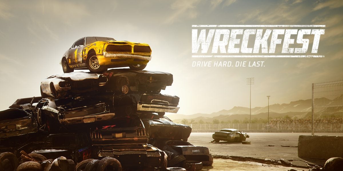 Das Spiel Wreckfest auf der Switch. 