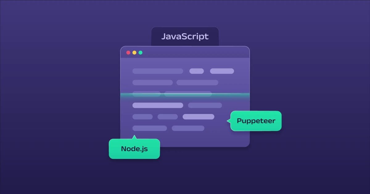 Web scraping with JavaScript.
