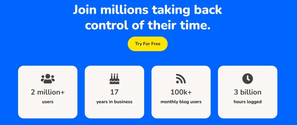 Le succès de RescueTime en image