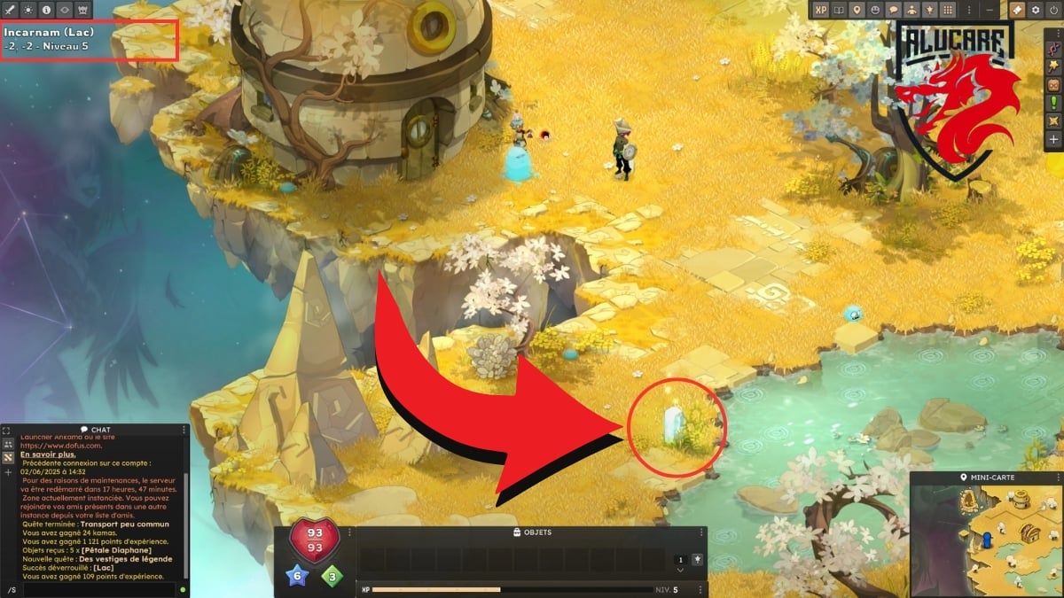 Dofus, Quêtes Incarnam Des vestiges de légende