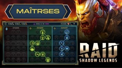 Guía de másteres Raid Shadow Legend