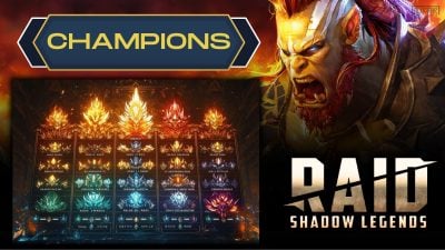Rangliste der Raid Shadow Legends-Champions nach Seltenheit und Stärke