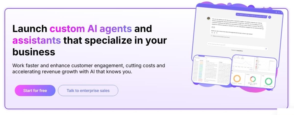 Interface de CustomGPT