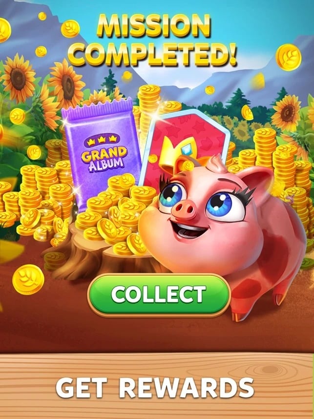 En cliquant sur "Collect", vous obtiendrez les pièces gratuites. 