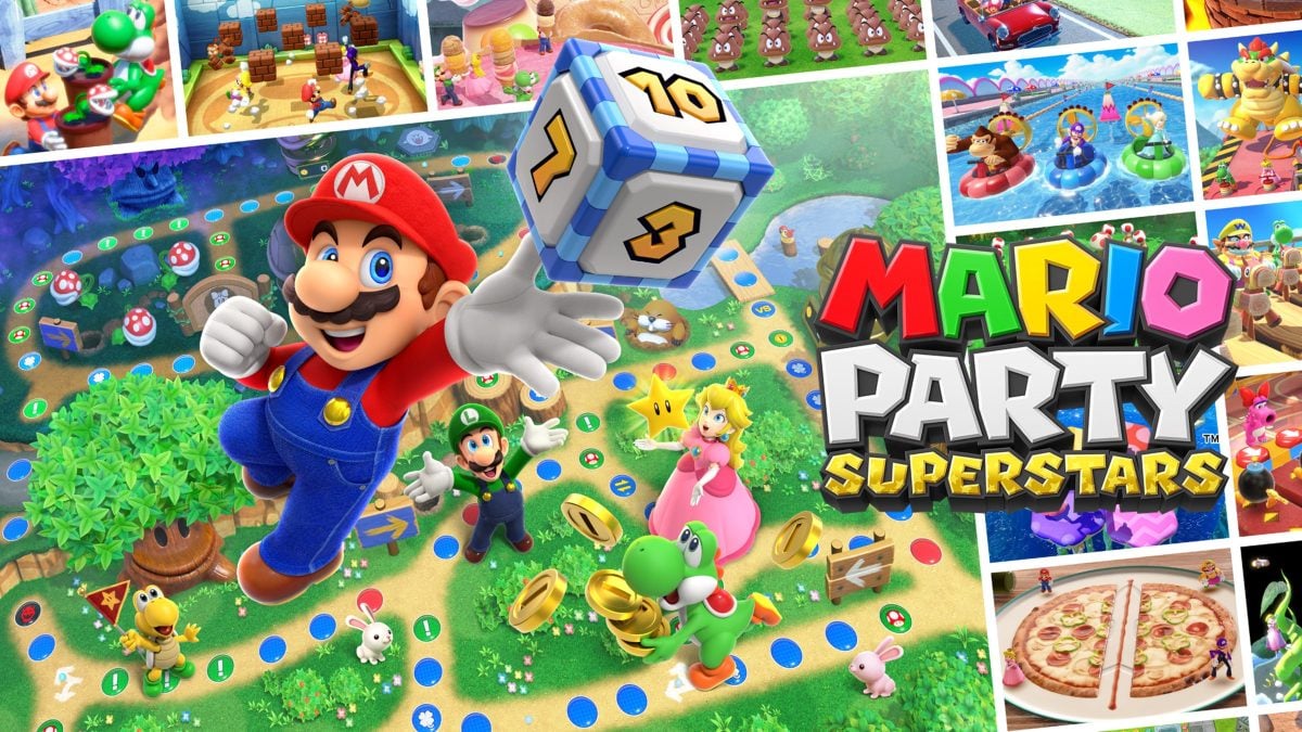 Le jeu Mario Party Superstars sur Switch.