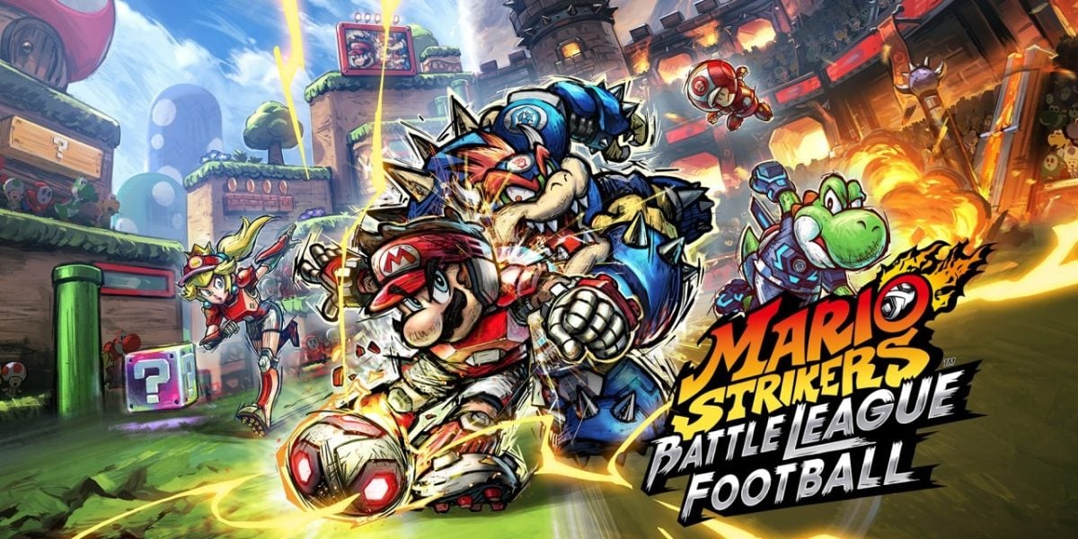 Mario Strikers : Battle League Football : un jeu sur Nintendo Switch. 