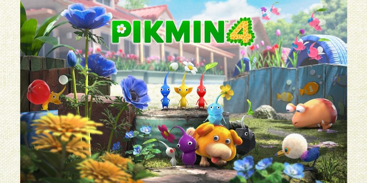 Le jeu Pikmin 4 sur Switch.