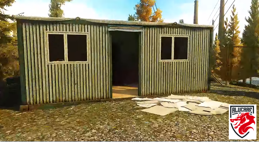 Vista de la torre de radio