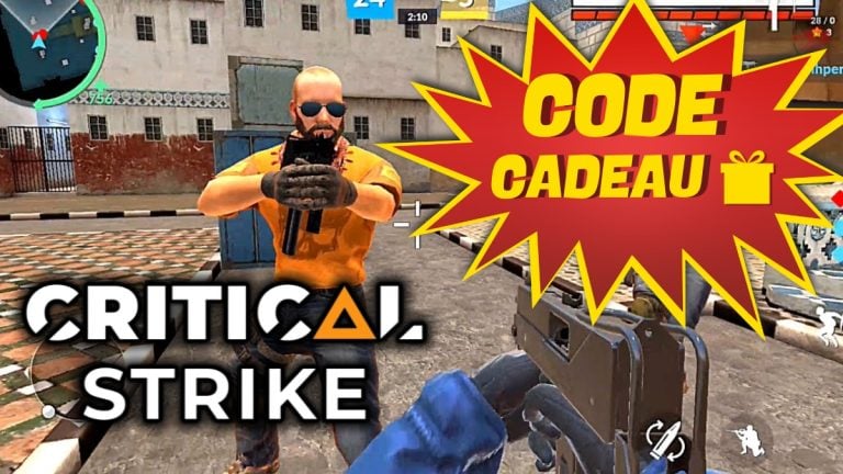 Code cadeau sur Critical Strike