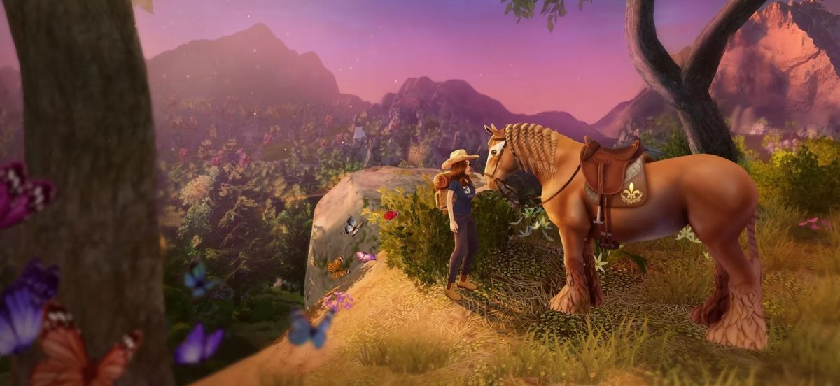 Voici un aperçu du gameplay sur Star Equestrian.