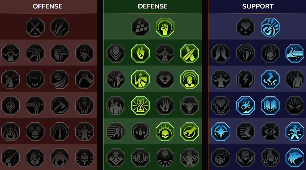 Maîtrises RSL 
    Arène pour Gaellut, Fils du Pacte ( (Gaellut, Son of the Pact))