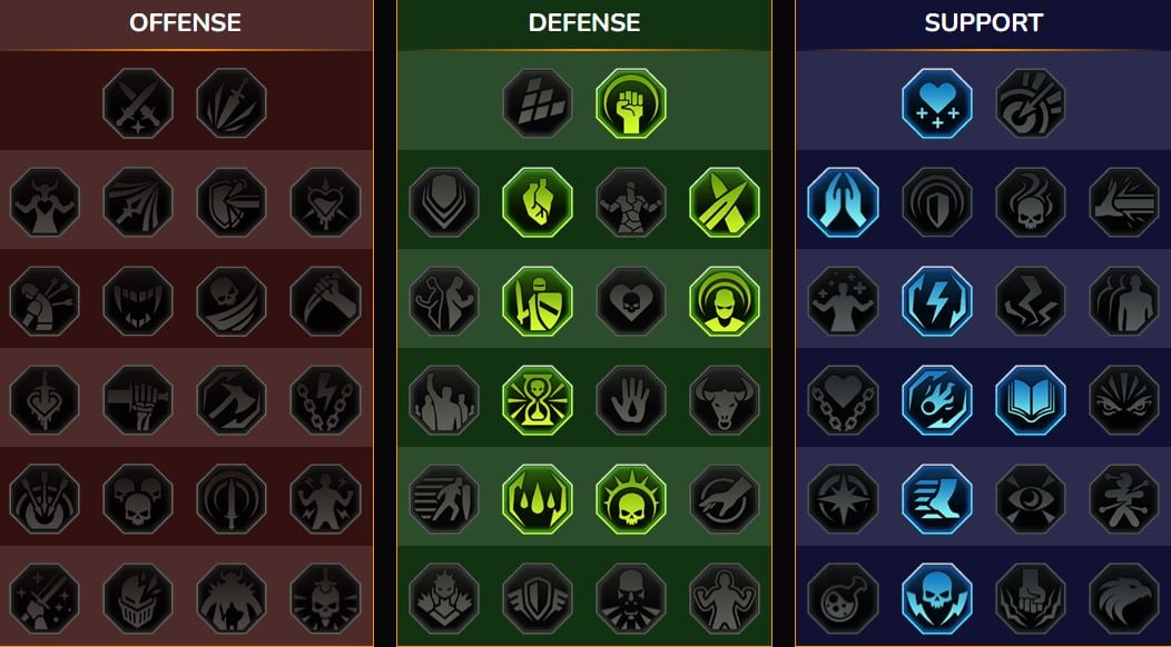 Maîtrises RSL 
    Donjon, Boss de Clan pour Jeanne la Lumineuse ( (Joan the Luminant))