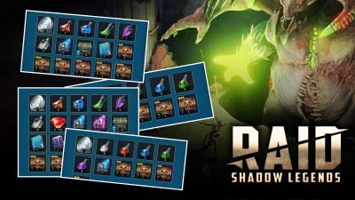 Les différentes récompenses dans le Boss de clan.