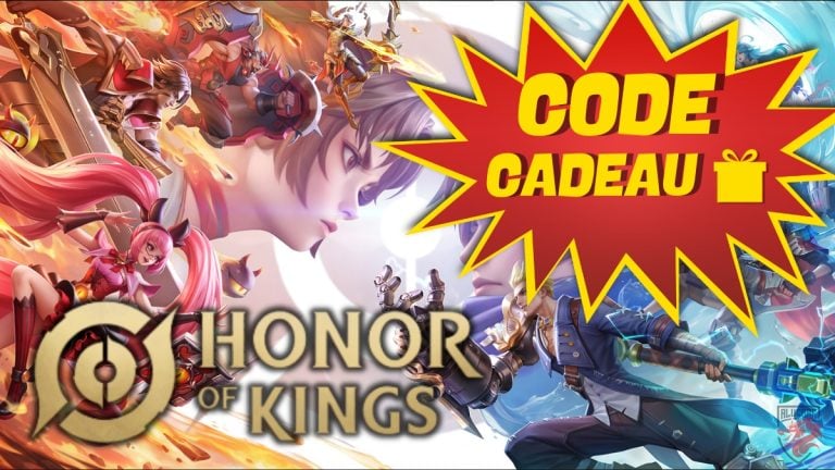 Liste complète des codes cadeaux sur Honor of Kings