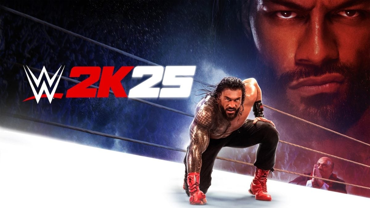 Le jeu WWE 2K25 sur PS5. 
