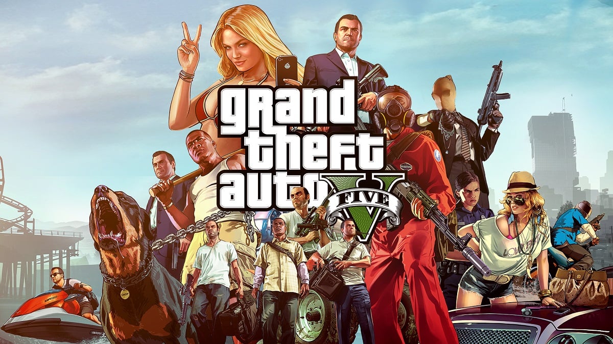 Grand Theft Auto V, bestes Shooter-Spiel auf PS5