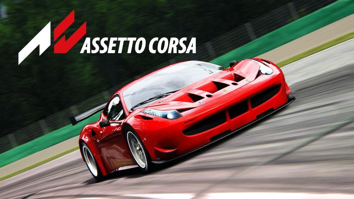 Le jeu de simulation de conduite Assetto Corsa.