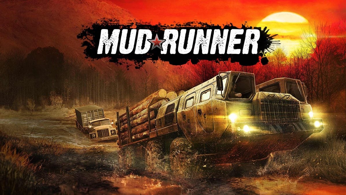 Le jeu de conduite extrême Spintires : MudRunner sur PC.