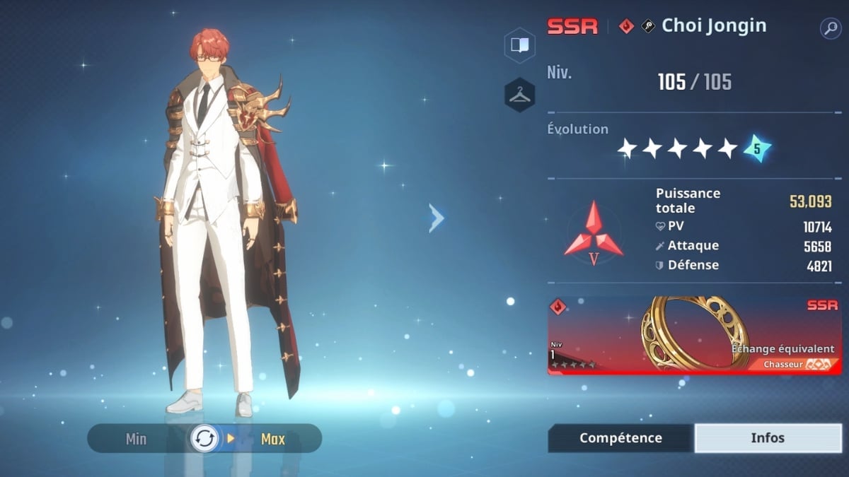 Choi Jongin dans Solo Leveling ARISE