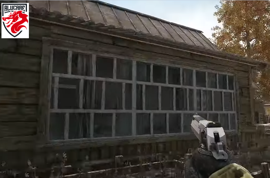 La casa de madera donde encontrarás el cadáver de Kozlov.