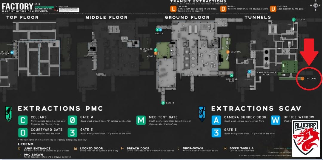 Trasporto dalla fabbrica al laboratorio