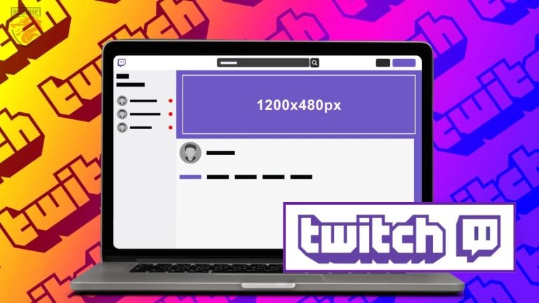Баннер Twitch какого размера, формата и габаритов?