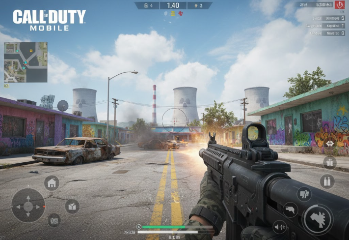 Call of Duty: Mobile è uno sparatutto in prima persona (FPS) gratuito che offre l'esperienza intensa e le modalità classiche (Multigiocatore e Battle Royale) della famosa serie Call of Duty.