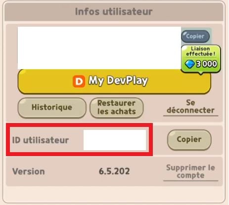 Идентификатор пользователя в Cookie Run Kingdom