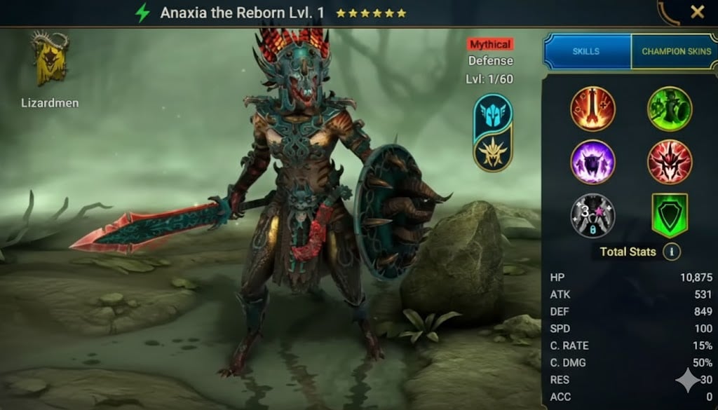 关于重生安娜克西亚（Anaxia the Reborn）的专精、天赋与神器指南（RSL） 