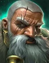 Billede af mesteren: Maddak, Yeux de fer céleste (Maddak, Eyes of Skyiron) på Raid Shadow Legends