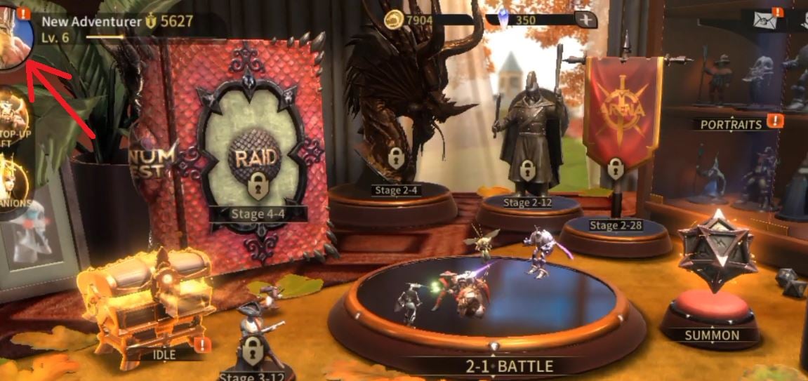 Avatar sur Magnum Quest