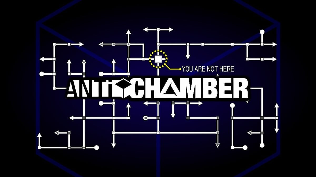 Le jeu Antichamber sur PC.