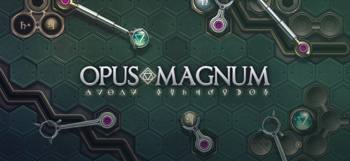 Le jeu Opus Magnum sur PC. 