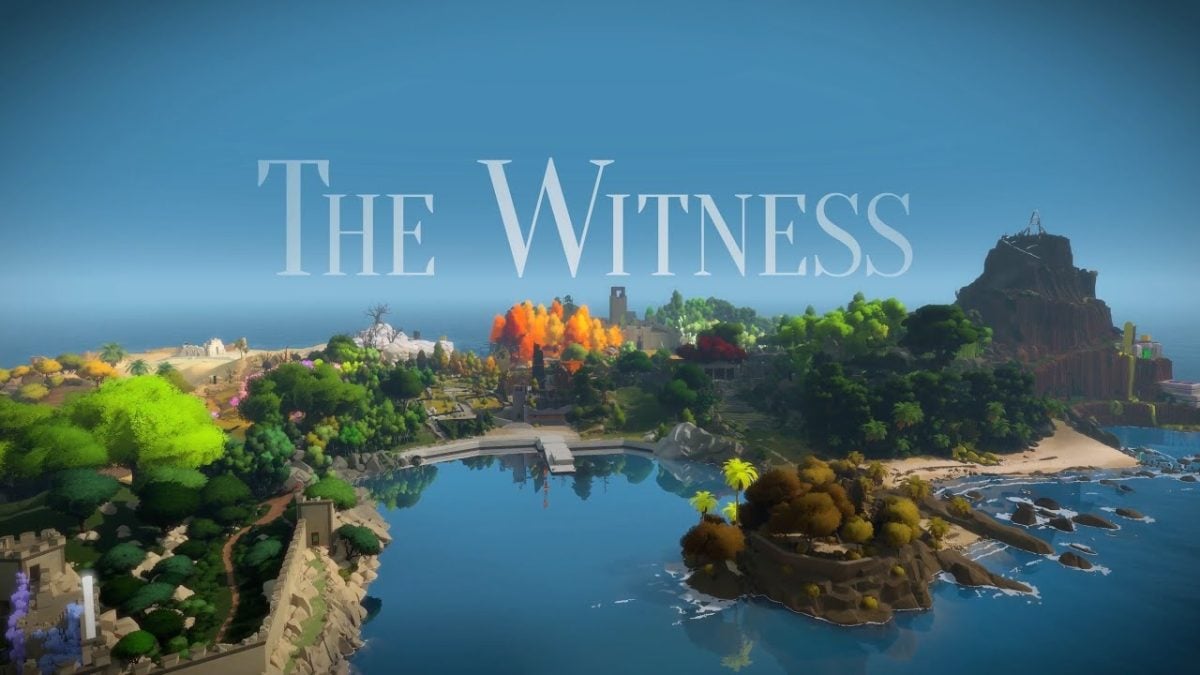 Le jeu The Witness sur PC.