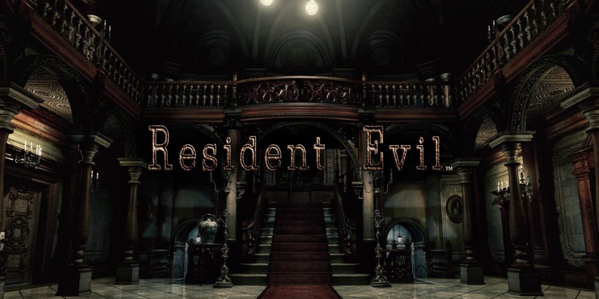 Le jeu Resident Evil sur PC.