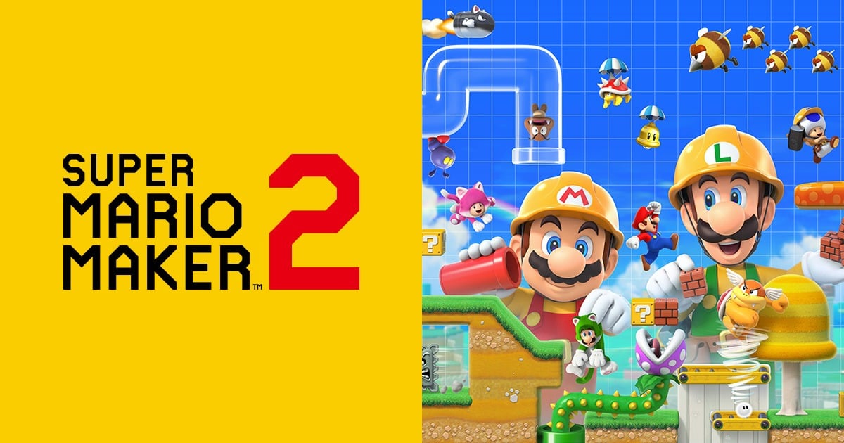 Le jeu Super Mario Maker 2 sur Nintendo Switch.