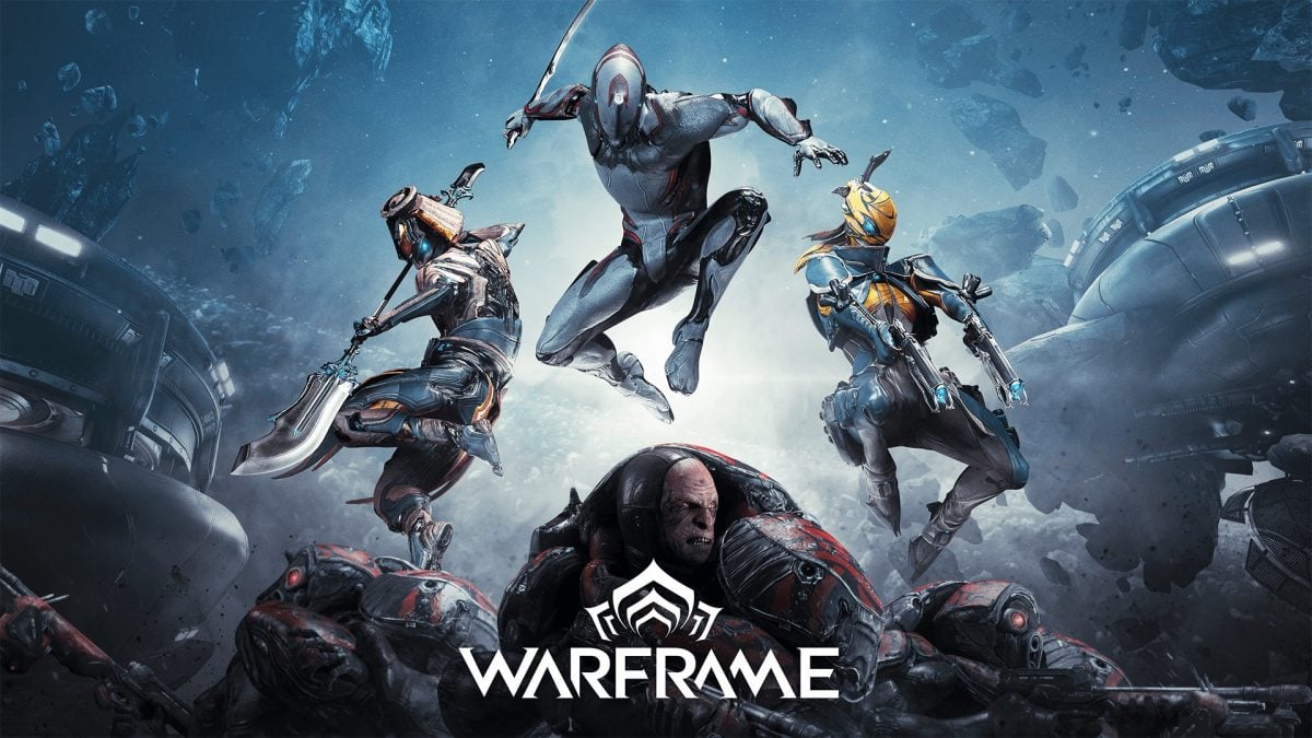 Le jeu Warframe. 