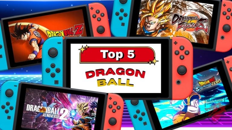 Top 5 des meilleurs jeux Dragon Ball sur Switch