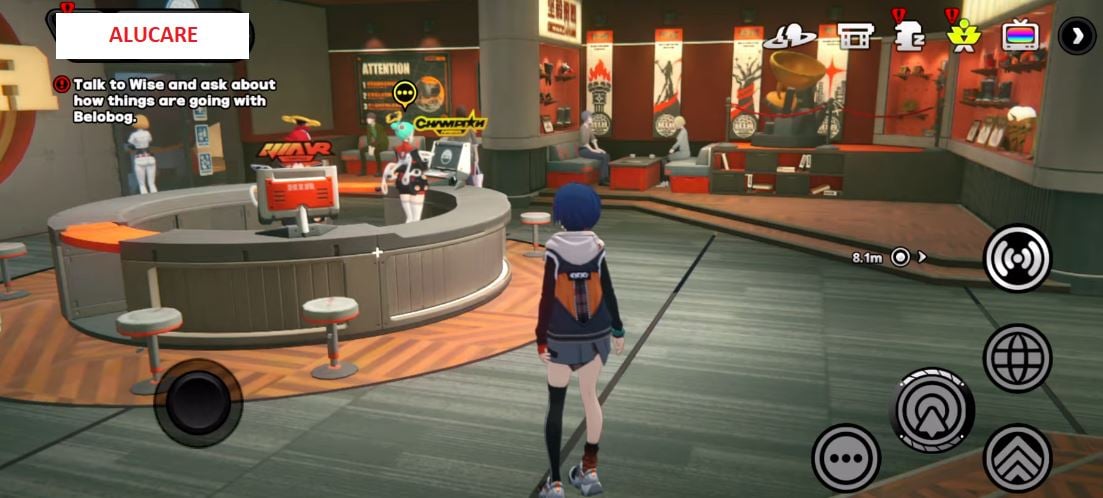 Menu principal Zenless Zone Zero