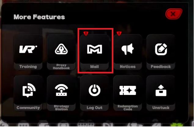 Messagerie Zenless Zone Zero