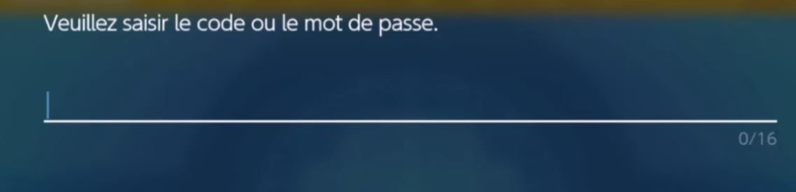 Pokémon Scarlet code entry box