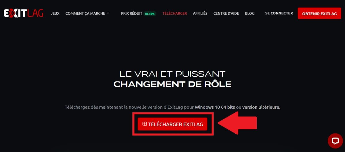 Trin 1 for at downloade ExitLag til din computer 