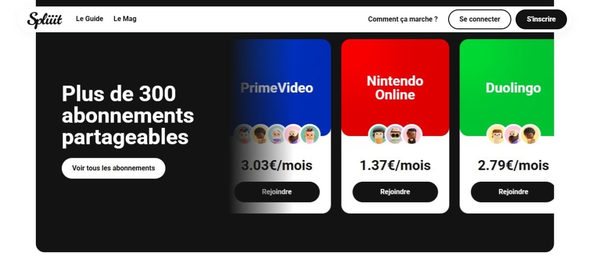 订阅共享在 Spliiit 上是如何运作的？ 