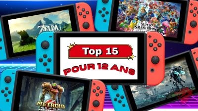 Top 15 des meilleurs jeux sur Switch pour 12 ans
