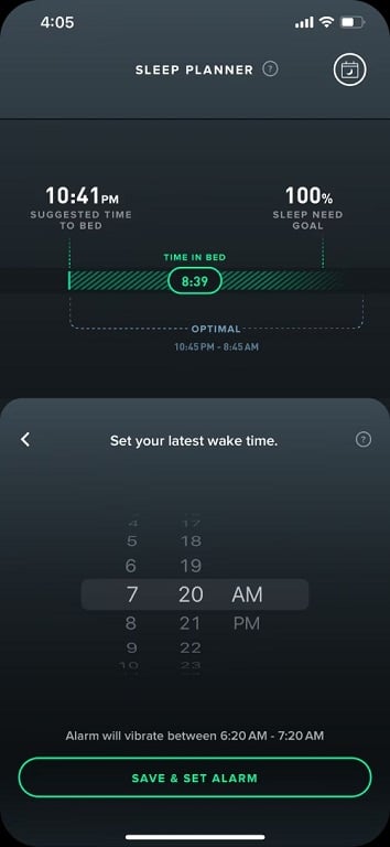 Anda dapat mengatur waktu menurut mode alarm yang Anda pilih
