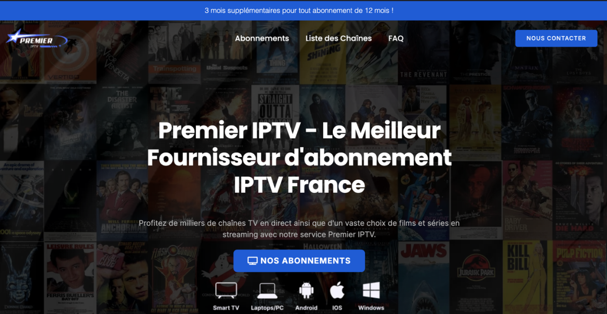 最初のIPTV、2026年の最高のIPTVフランス 
