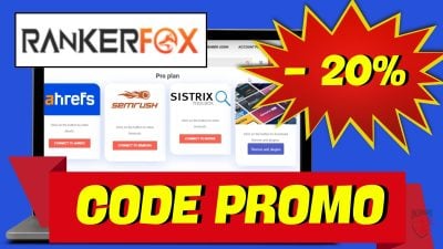 Rankerfox 促销代码 20 % 折扣