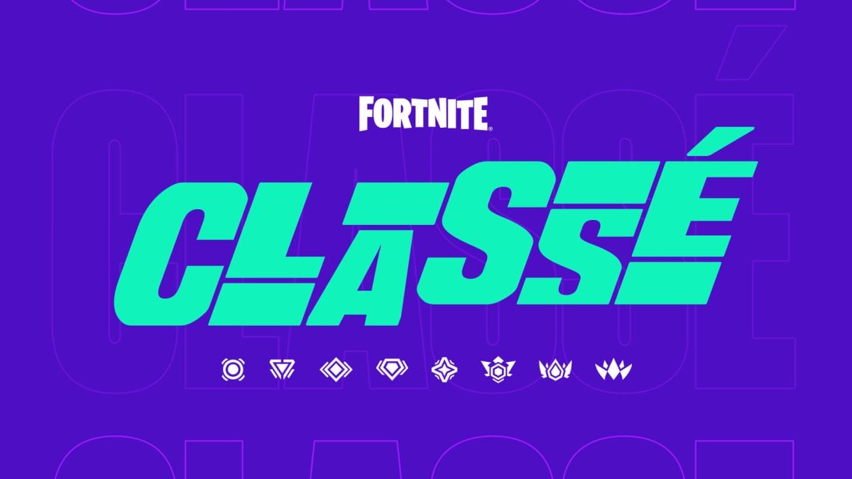 Mode classé sur Fortnite.