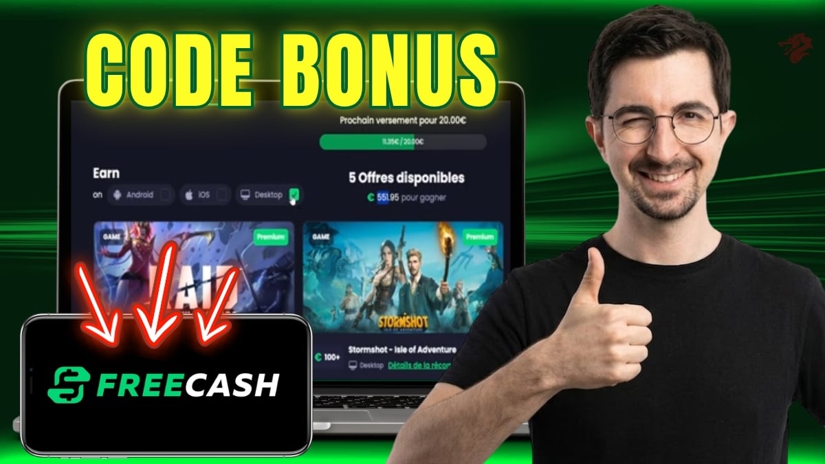 Freecash code bonus